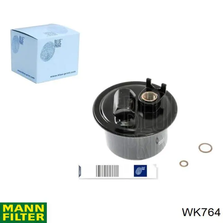 Купити WK764 Mann-Filter Фільтр-відстійник палива грубої очистки