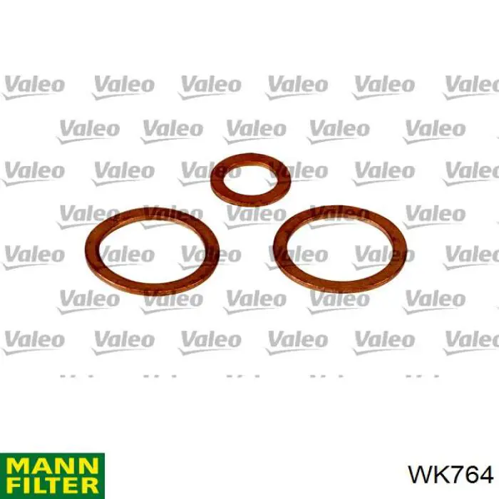 Паливний фільтр WK764 Mann-Filter