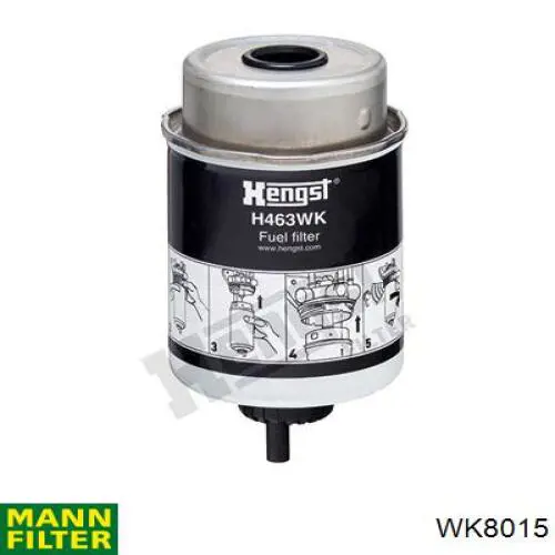 WK8015 Mann-Filter фільтр паливний