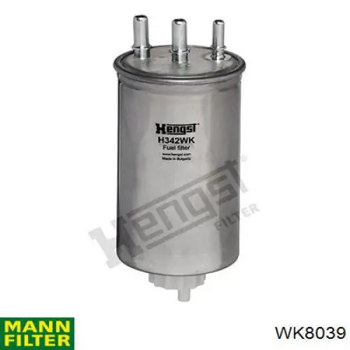 WK8039 Mann-Filter фільтр паливний