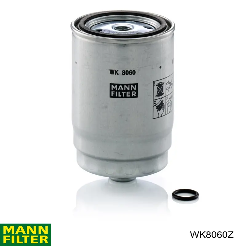 Купити WK8060Z Mann-Filter Фільтр-відстійник палива грубої очистки