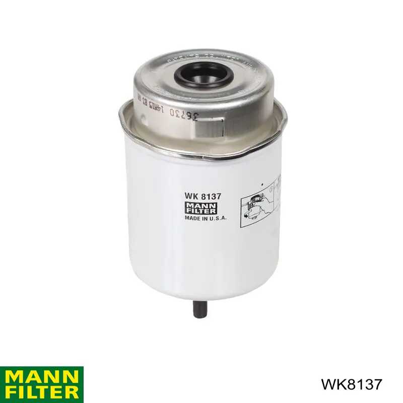 Фільтр паливний WK8137 Mann-Filter