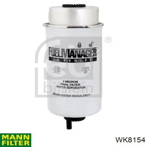 WK8154 Mann-Filter Фільтр палива