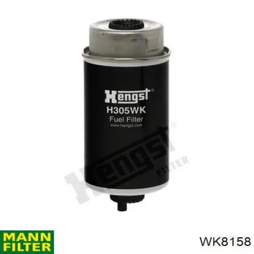 Паливний фільтр WK8158 Mann-Filter