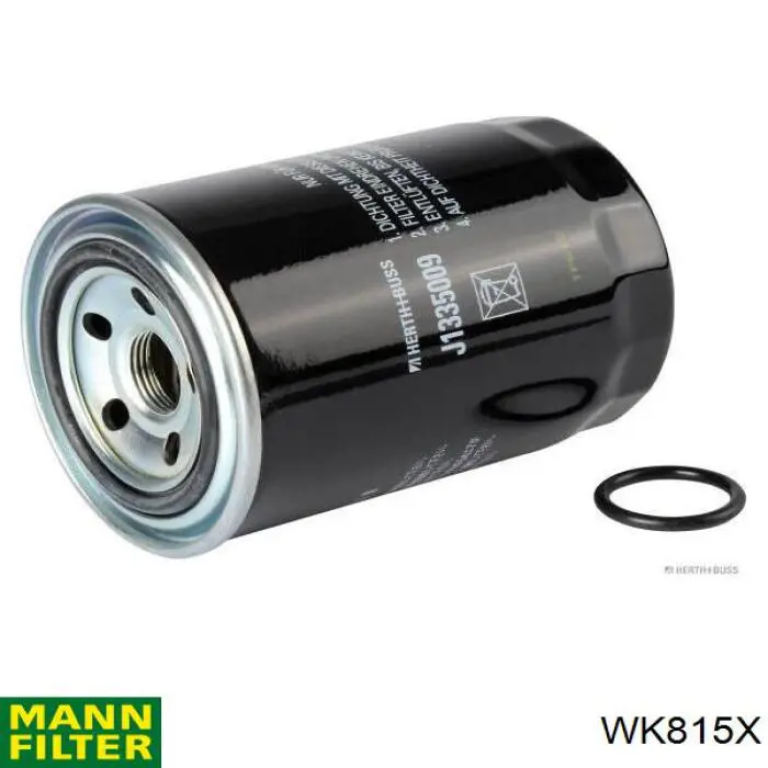 Фільтр тонкого очищення палива Mann-Filter WK815X ціна, від 5.10 USD