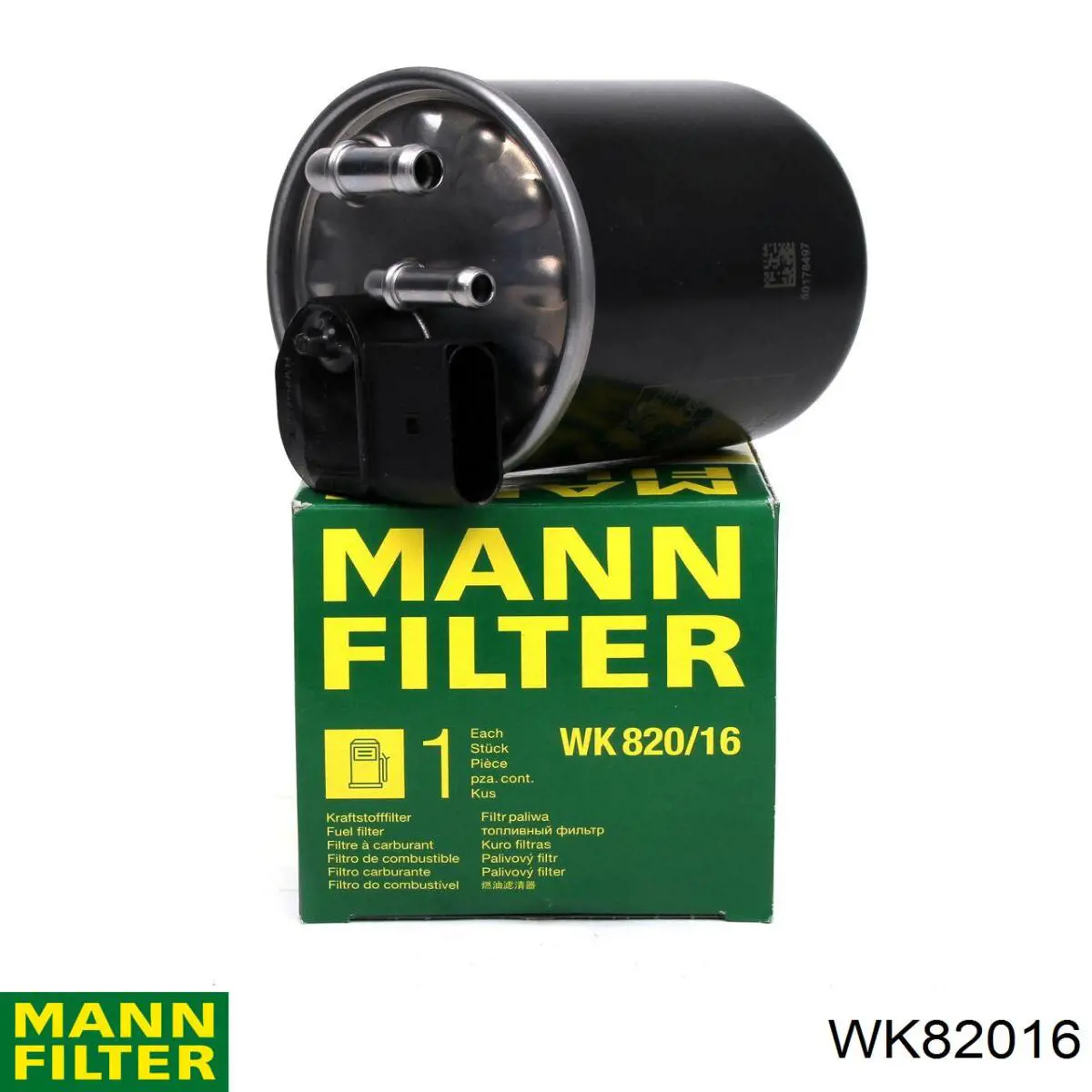 WK82016 Mann-Filter фільтр паливний