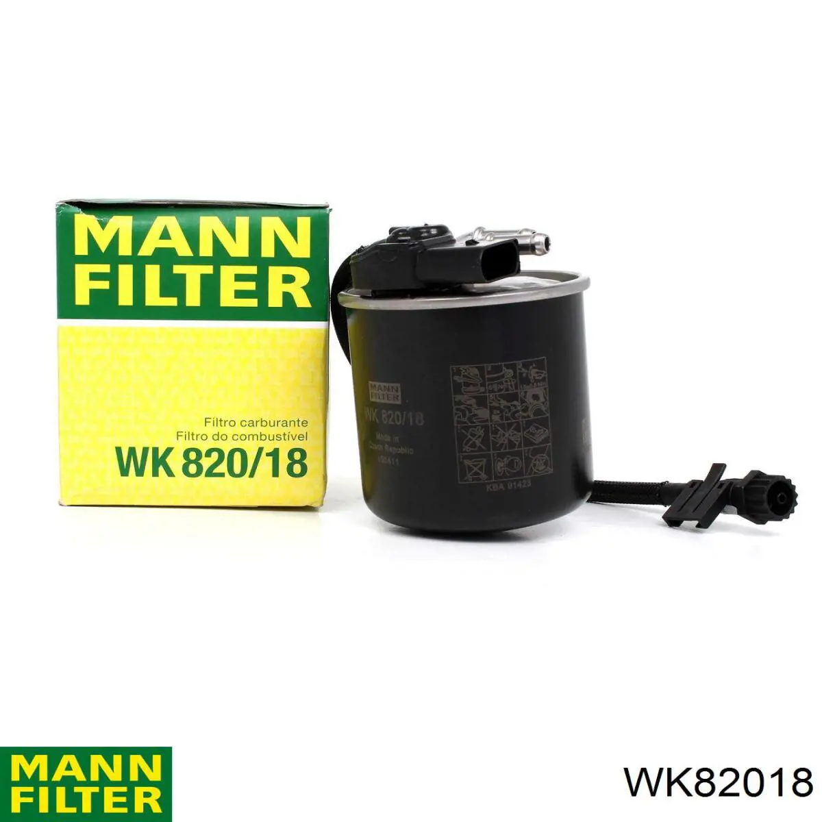 Фільтр паливний WK82018 Mann-Filter