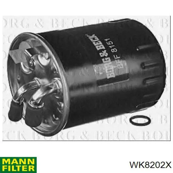 WK8202X Mann-Filter Фільтр палива