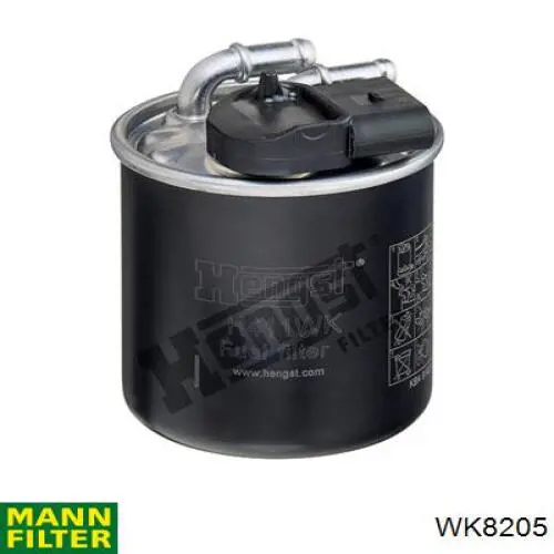 WK8205 Mann-Filter фільтр паливний