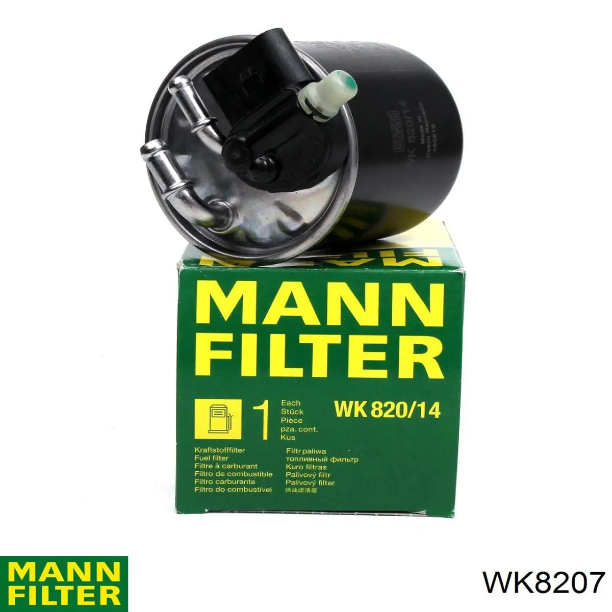 Фільтр паливний WK8207 Mann-Filter