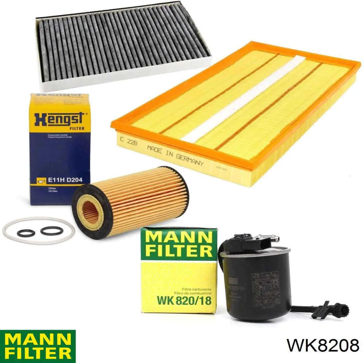 Купити WK8208 Mann-Filter Фільтр-відстійник палива грубої очистки