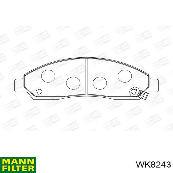 Фільтр тонкого очищення палива Mann-Filter WK8243 ціна, від 25.37 USD