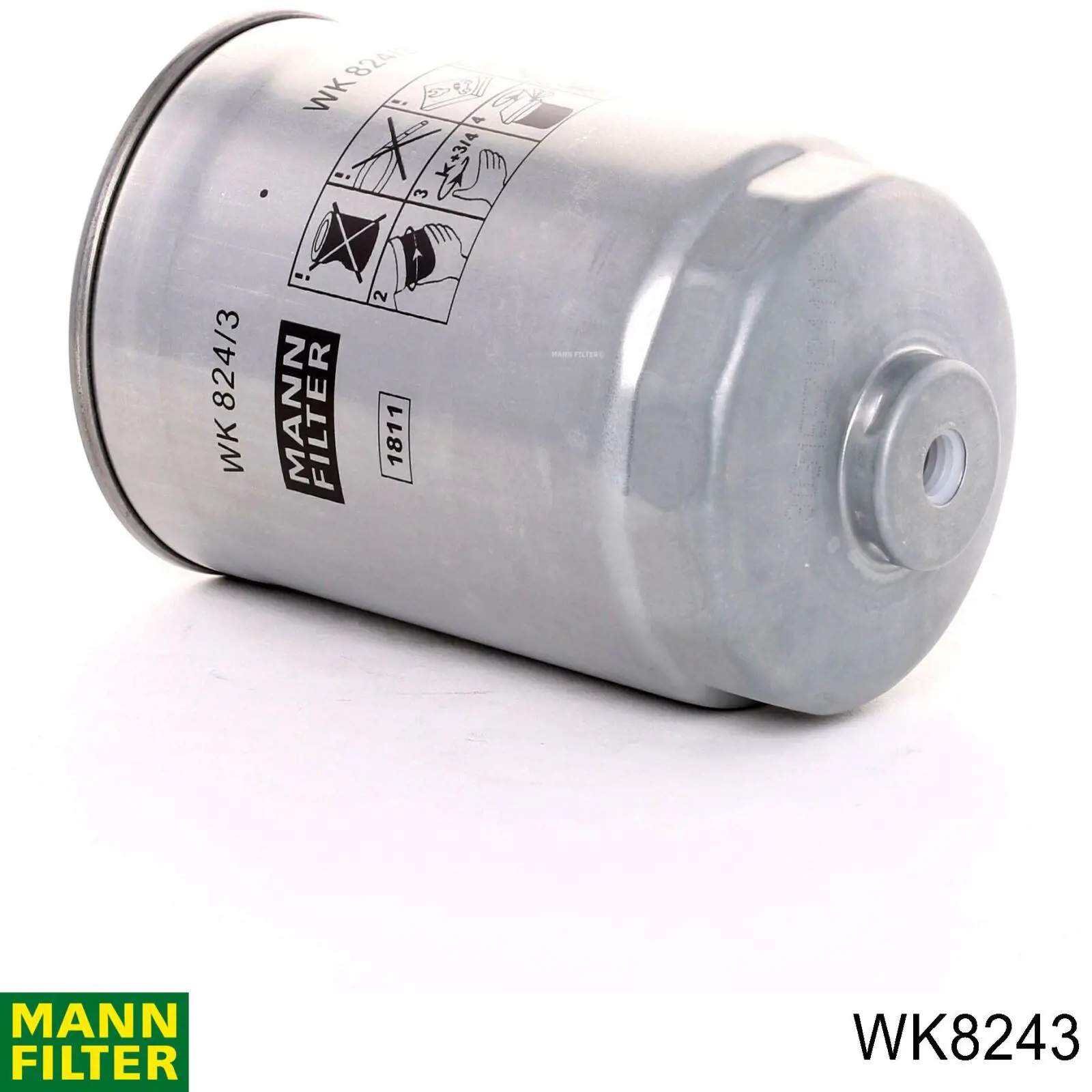 WK8243 Mann-Filter фільтр паливний