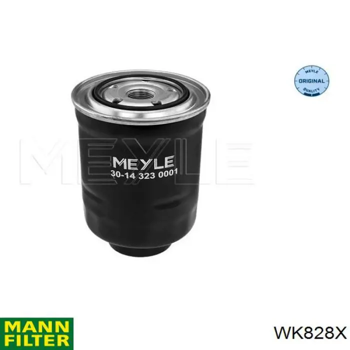 WK828X Mann-Filter фільтр паливний