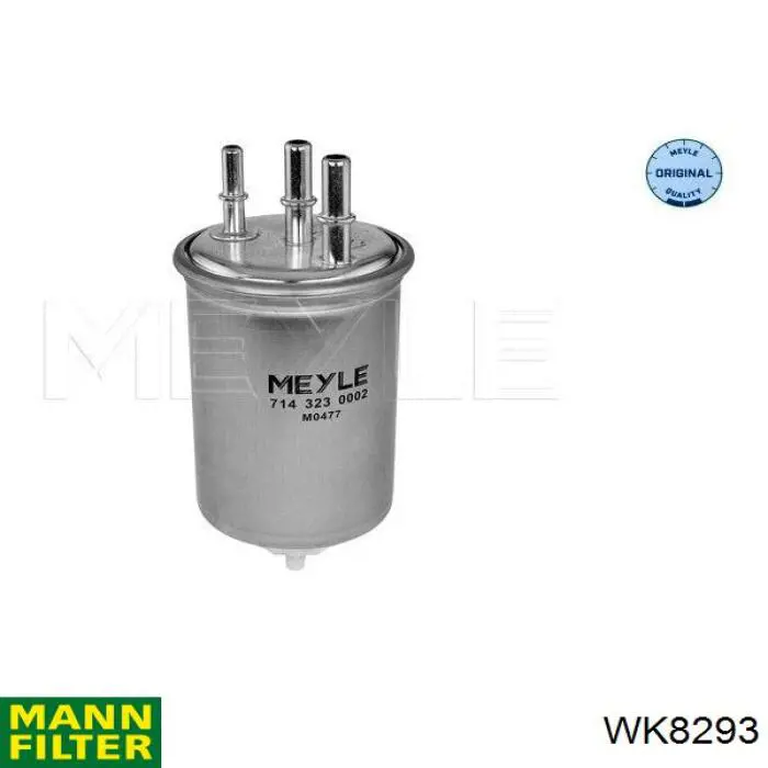 Фільтр тонкого очищення палива Mann-Filter WK8293 ціна, від 15.84 USD