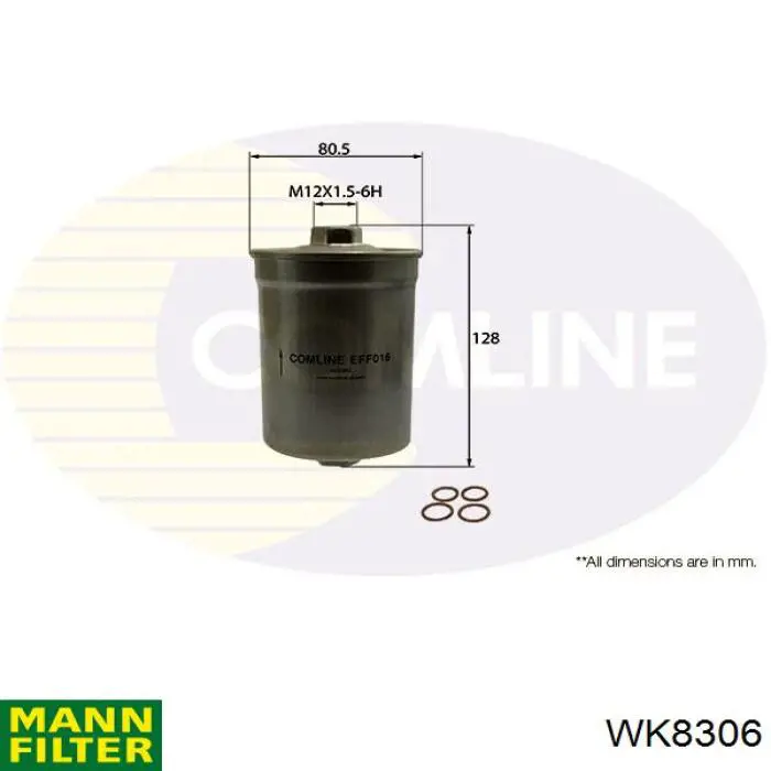 Купити WK8306 Mann-Filter Фільтр-відстійник палива грубої очистки