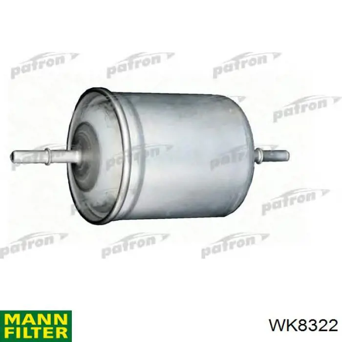 Фільтр паливний Mann-Filter WK8322