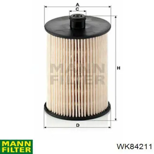 Паливний фільтр WK84211 Mann-Filter