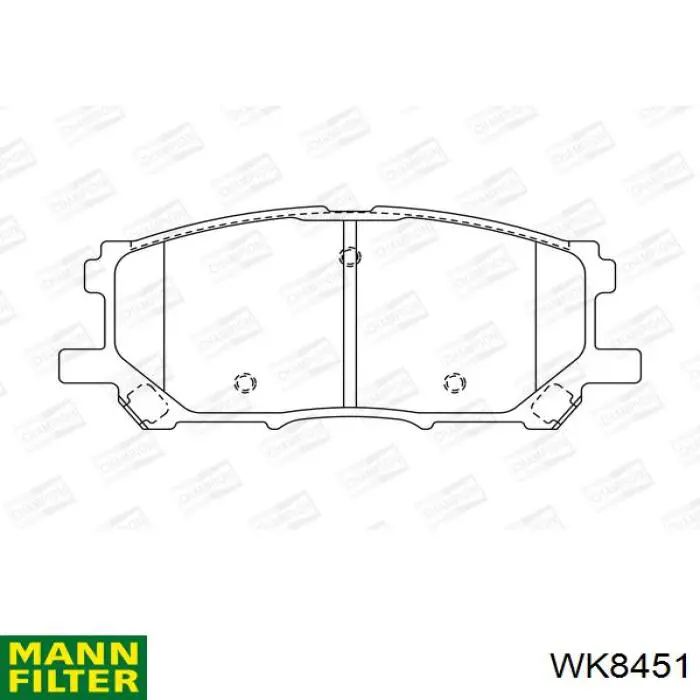 Фільтр паливний Mann-Filter WK8451