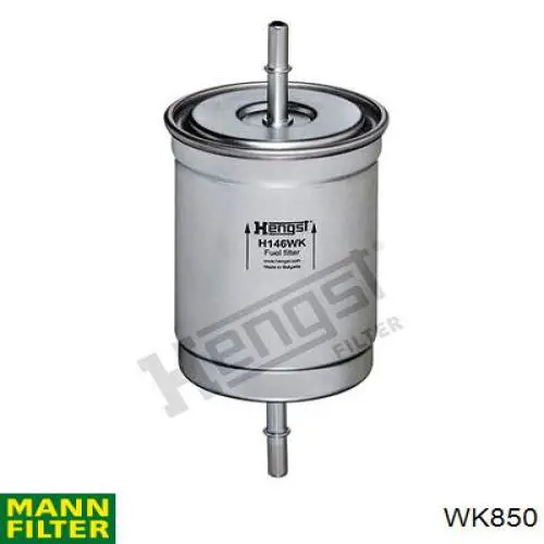 Фільтр паливний Mann-Filter WK850