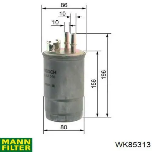 Фільтр паливний Mann-Filter WK85313