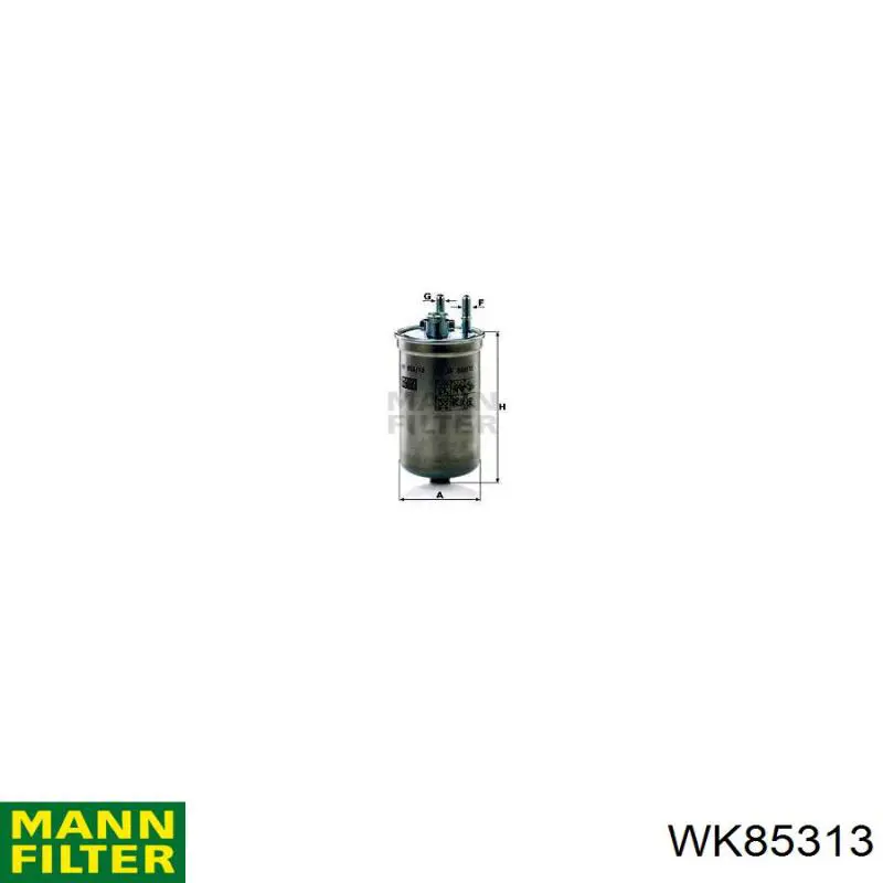 WK85313 Mann-Filter фільтр паливний