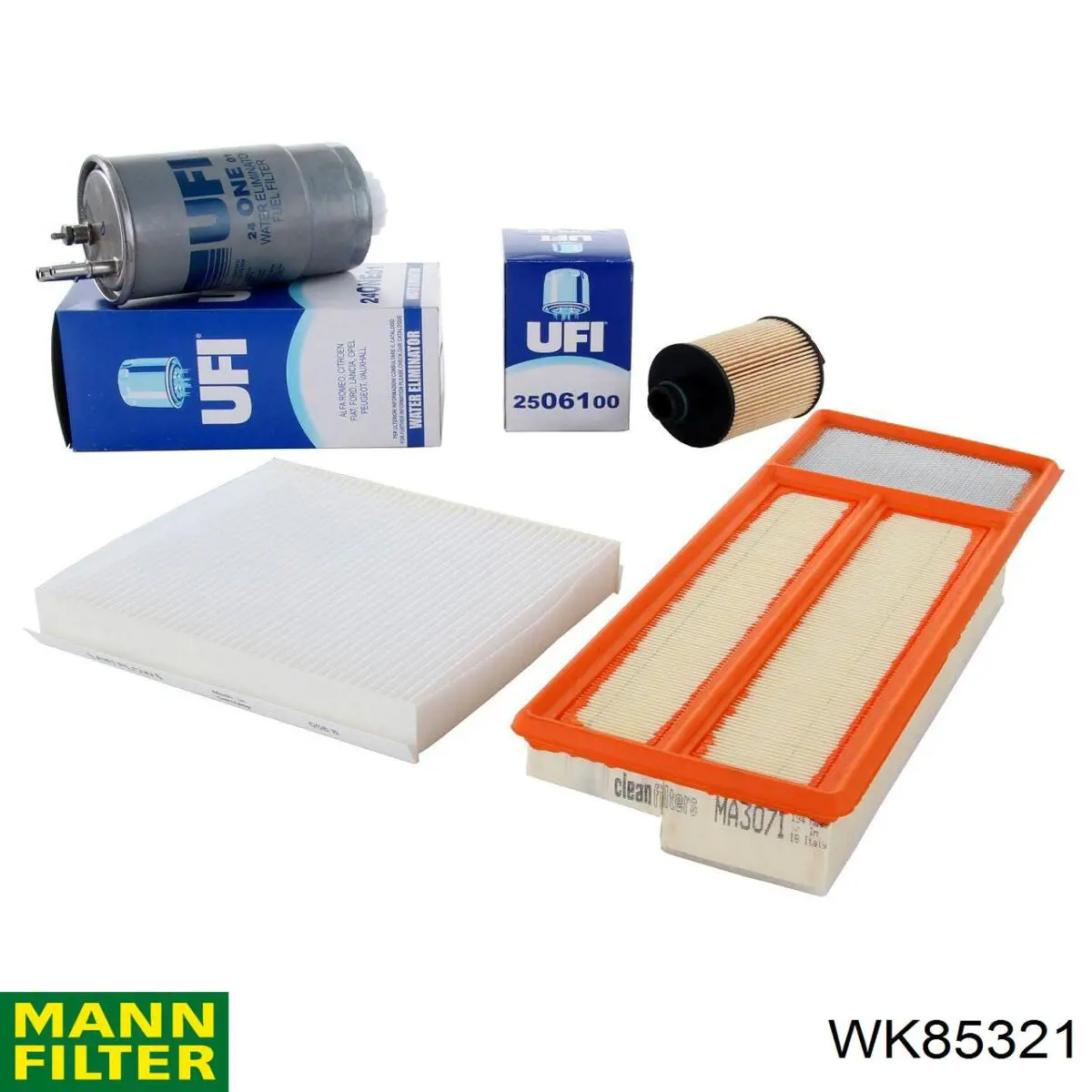 Фільтр тонкого очищення палива Mann-Filter WK85321 ціна, від 35.07 USD