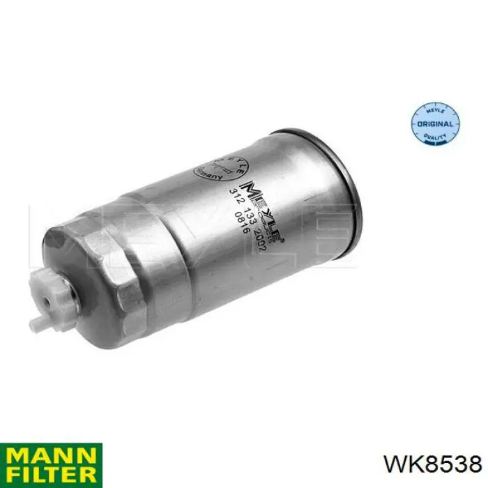 Фільтр тонкого очищення палива Mann-Filter WK8538 ціна, від 11.98 USD