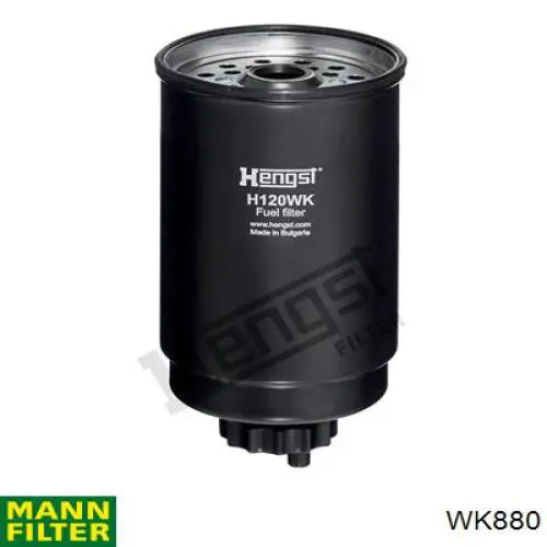 WK880 Mann-Filter фільтр паливний