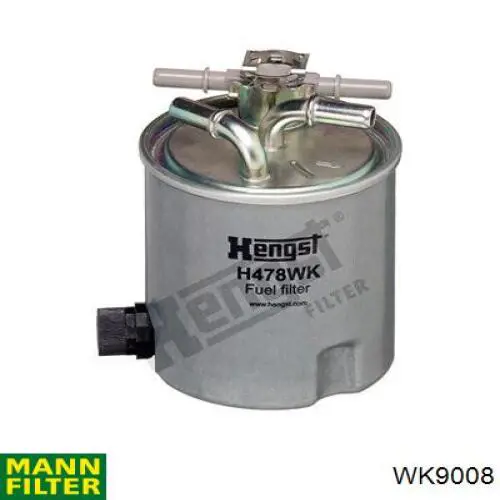 WK9008 Mann-Filter фільтр паливний