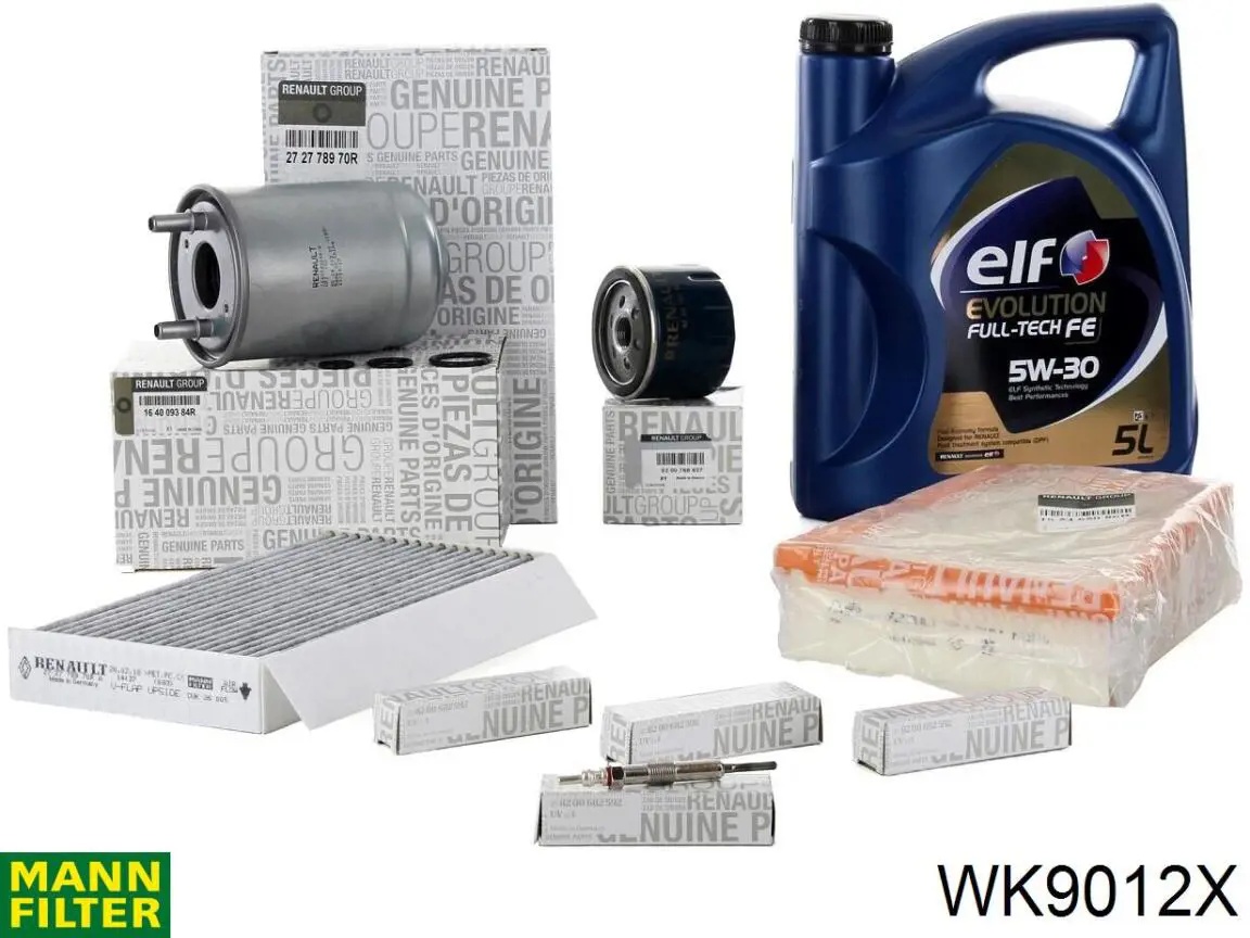 Фільтр тонкого очищення палива Mann-Filter WK9012X ціна, від 38.69 USD