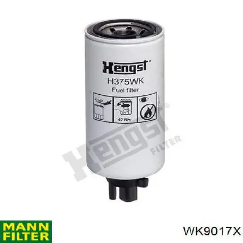 Фільтр тонкого очищення палива Mfilter DF3580 ціна, від 42.71 USD