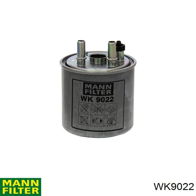 Фільтр тонкого очищення палива Mann-Filter WK9022 ціна, від 31.32 USD