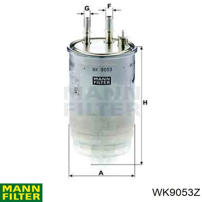 Фільтр тонкого очищення палива Mann-Filter WK9053Z ціна, від 56.68 USD
