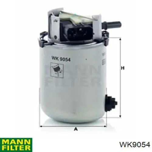 WK9054 Mann-Filter фільтр паливний