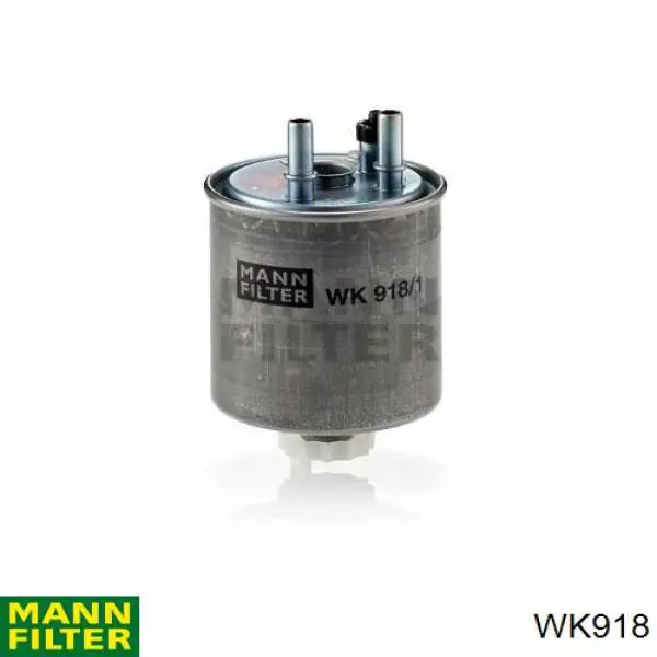 Фільтр тонкого очищення палива Mann-Filter WK918 ціна, від 372.67 UAH