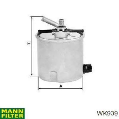 Паливний фільтр WK939 Mann-Filter