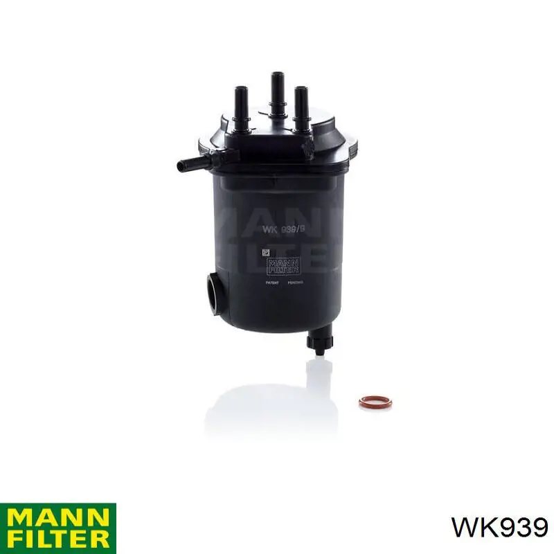 Купити WK939 Mann-Filter Фільтр-відстійник палива грубої очистки