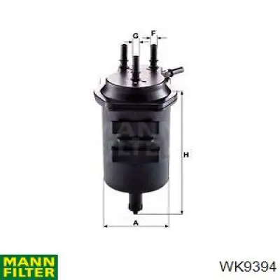 Фільтр тонкого очищення палива Mann-Filter WK9394 ціна, від 24.53 USD