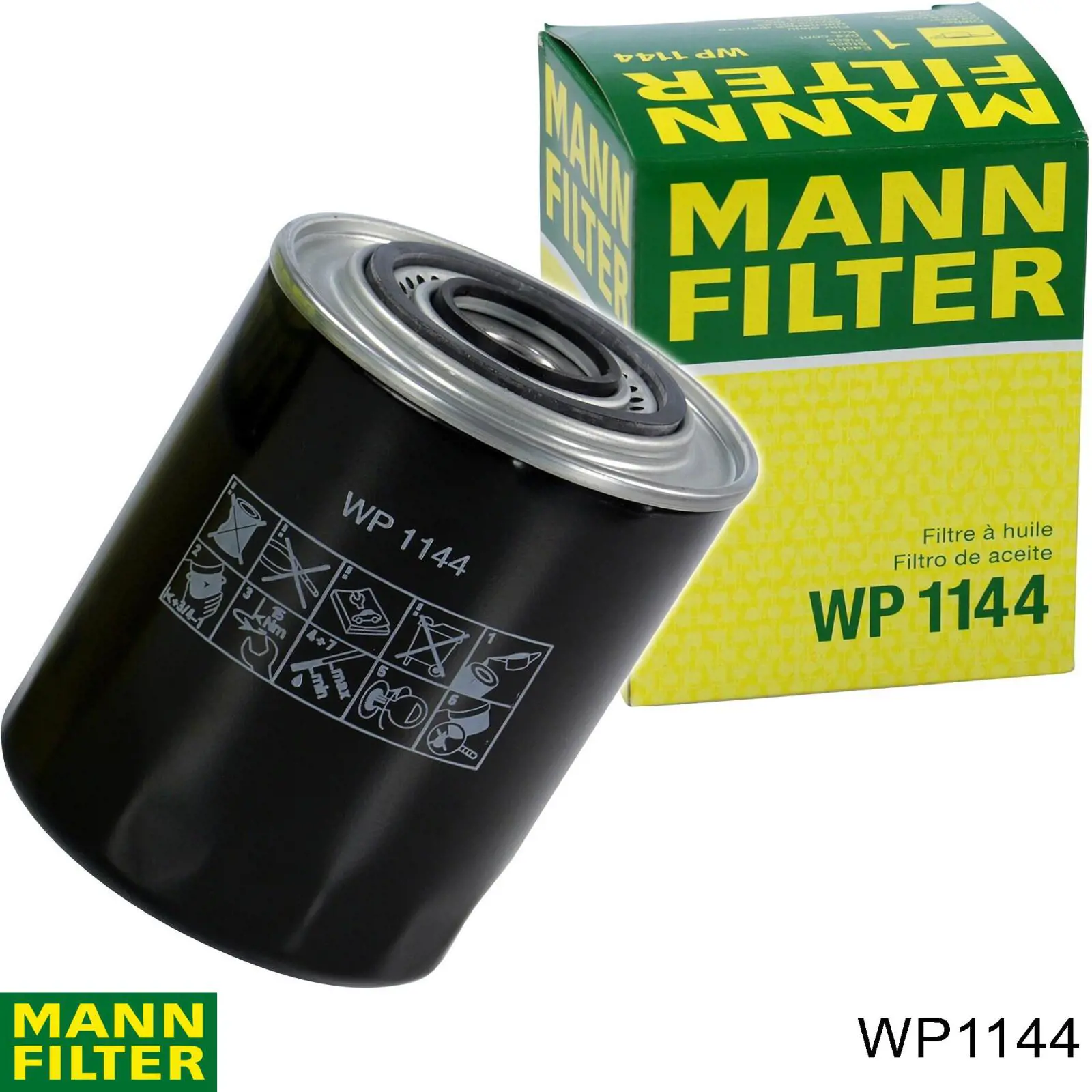 Купити WP1144 Mann-Filter Фільтр очищення масла відцентровий