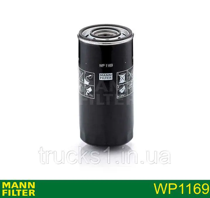 Купити WP1169 Mann-Filter Фільтр очищення масла відцентровий