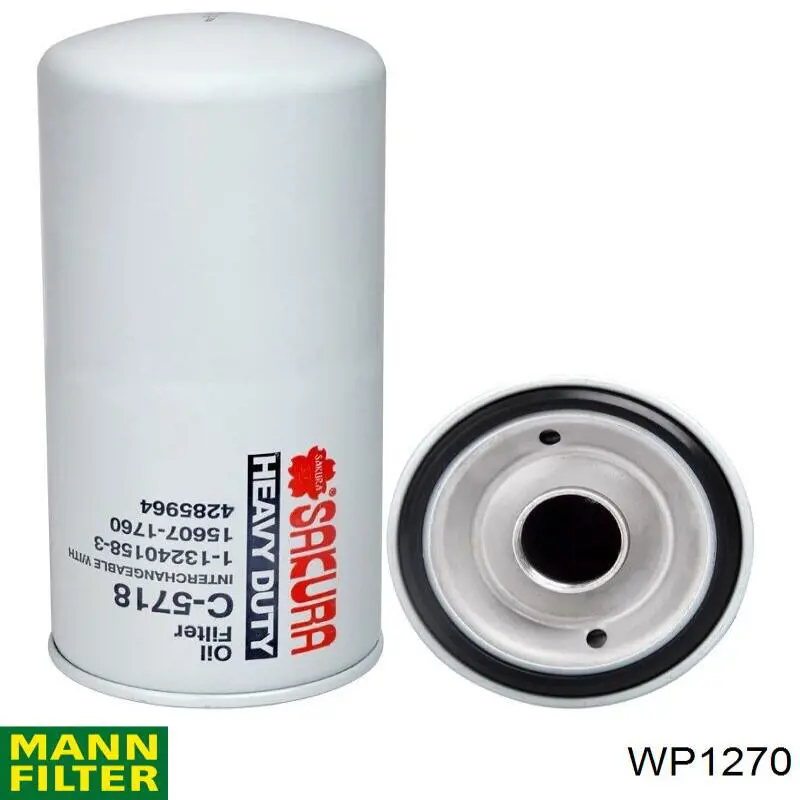 WP1270 Mann-Filter Фильтр масляный