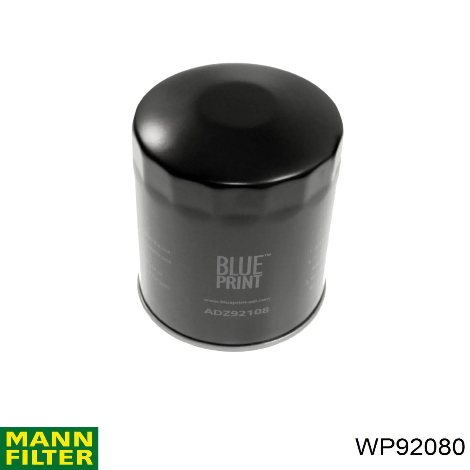 Масляний фільтр двигуна Mann-Filter WP92080 ціна, від 11.36 USD