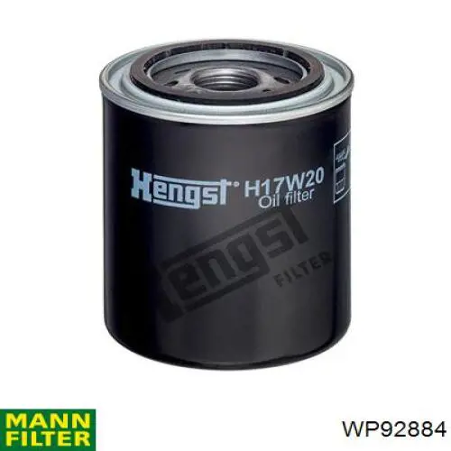 Купити WP92884 Mann-Filter Фільтр очищення масла відцентровий
