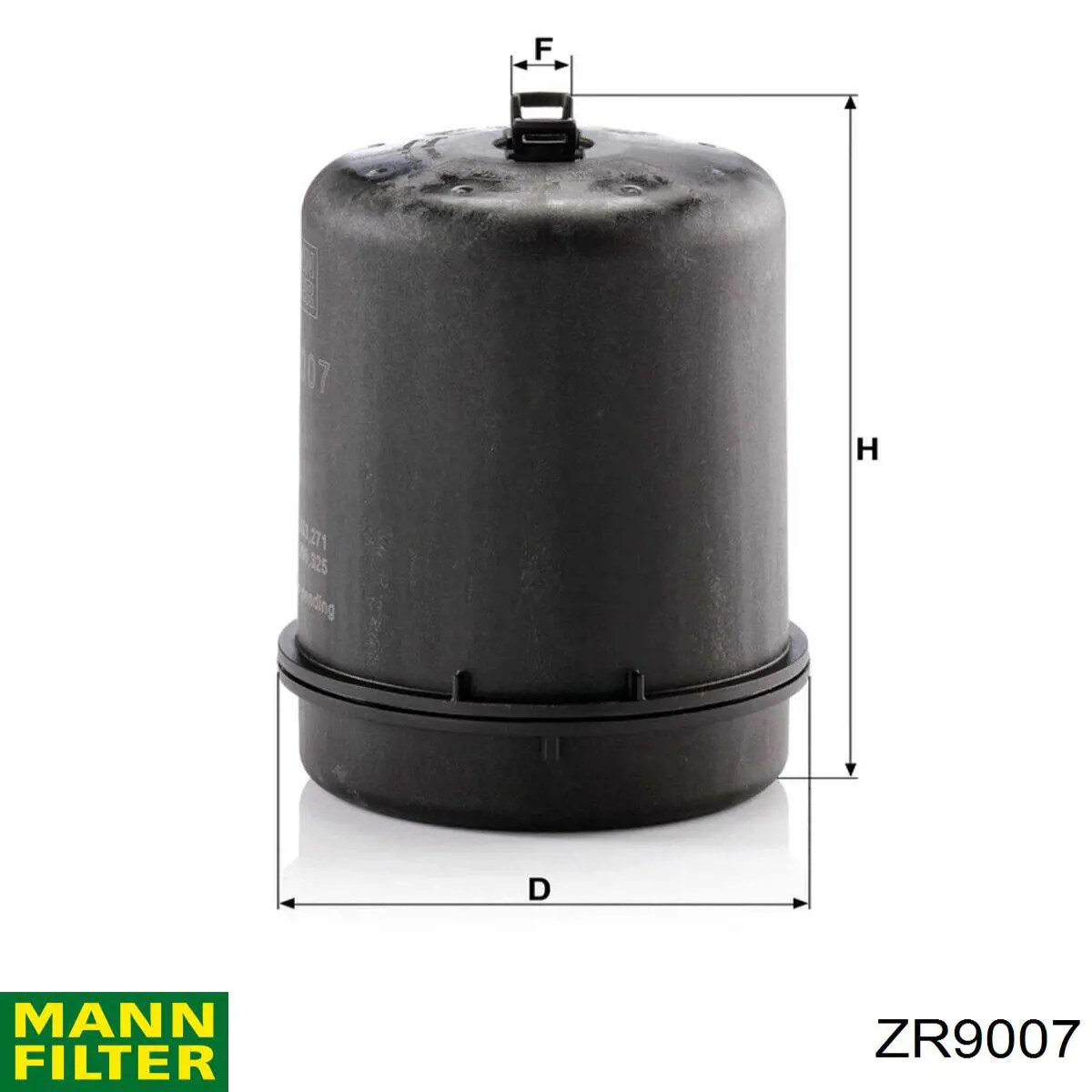 Фільтр масляний ZR9007Z Mann-Filter