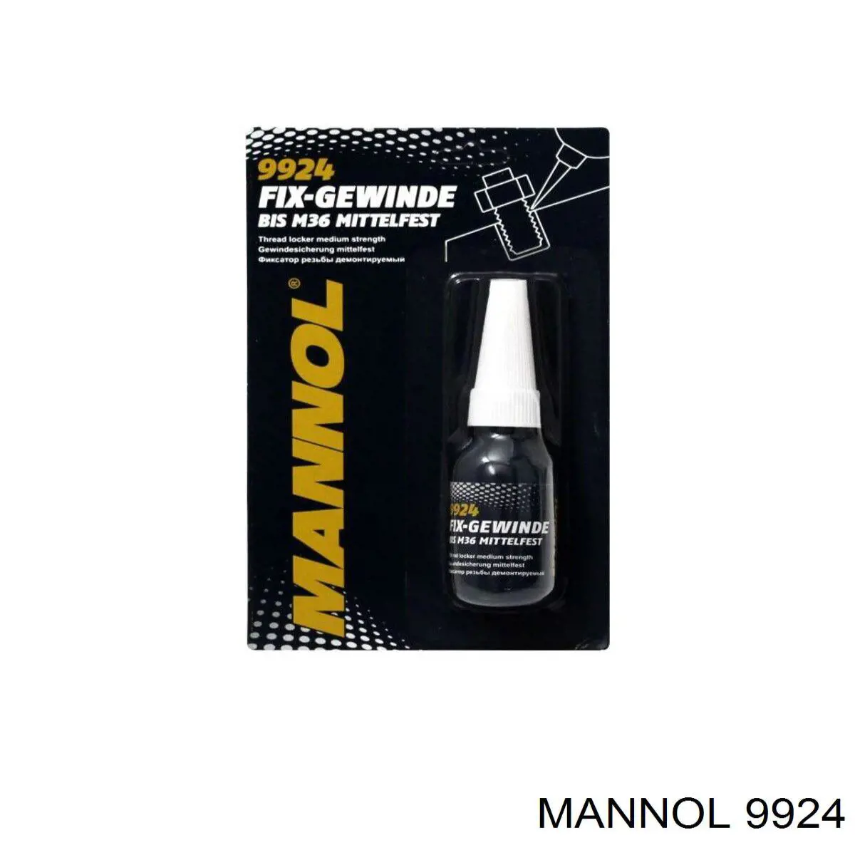 9924 Mannol Герметик різьбовий (фіксатор різьблення)