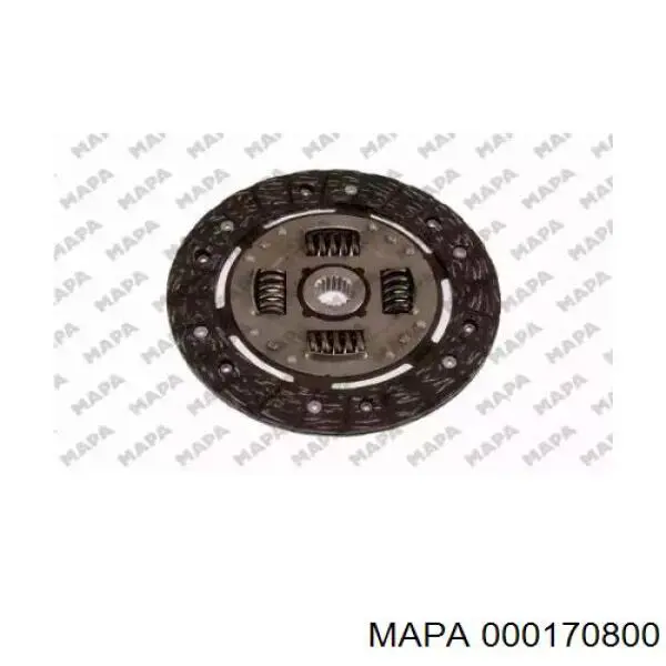 Купити 000170800 Mapa Комплект зчеплення (диск, корзина, підшипник)