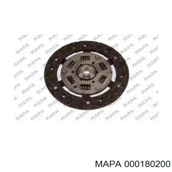 Комплект зчеплення (3 частини) Mapa 000180200 ціна, від 53.27 USD