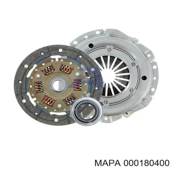 Купити 000180400 Mapa Комплект зчеплення (диск, корзина, підшипник)