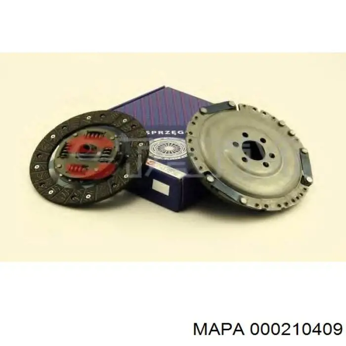 Комплект зчеплення (3 частини) Mapa 000210409 ціна, від 93.04 USD